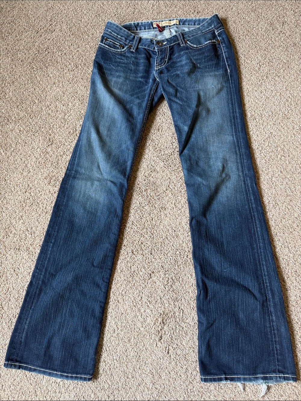 BKE Women’s BKE Steela Bootcut Dark Blue Jeans